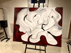 Peinture à l'huile sur toile « American Hardcore » par Design