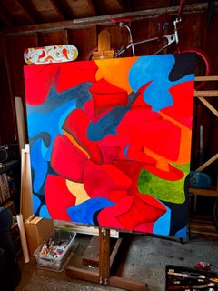 Shadows of the evening Sun, Painting, Oil on Canvas