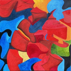 Shadows of the evening Sun, Painting, Oil on Canvas