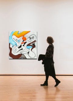 El precioso latido del corazón, Pintura, Óleo sobre lienzo