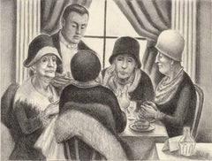 Members of the Welfare Board (satirical take on wealthy women of depression era)