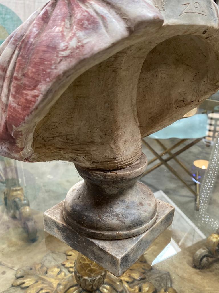 Italian Julius Caesar Bust Sculpture , 20th Century