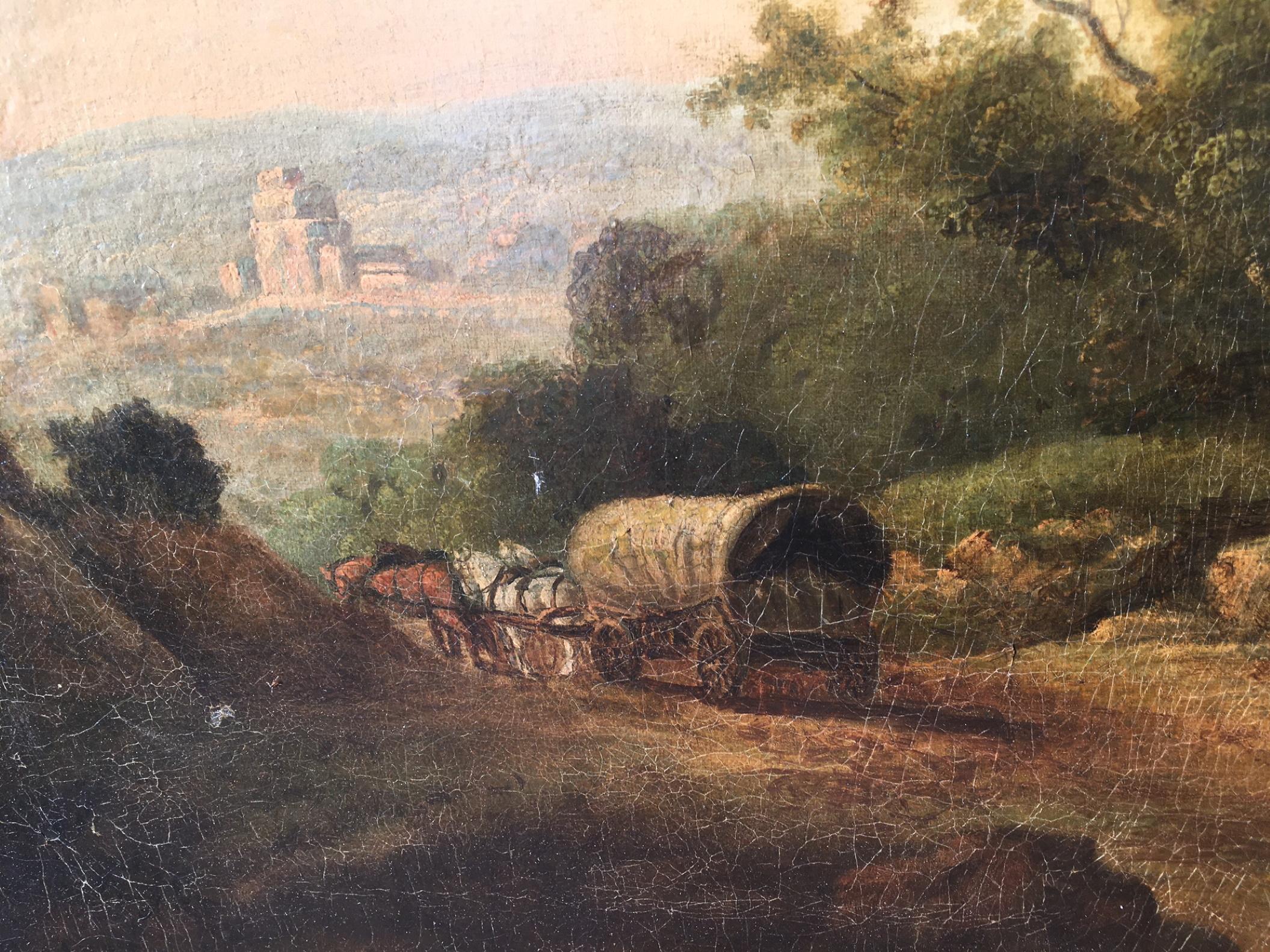 Intagliato Julius Caesar ibbetson 1759-1817 Pittura antica Inglese, 18° secolo in vendita