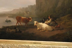 Landscape with cows