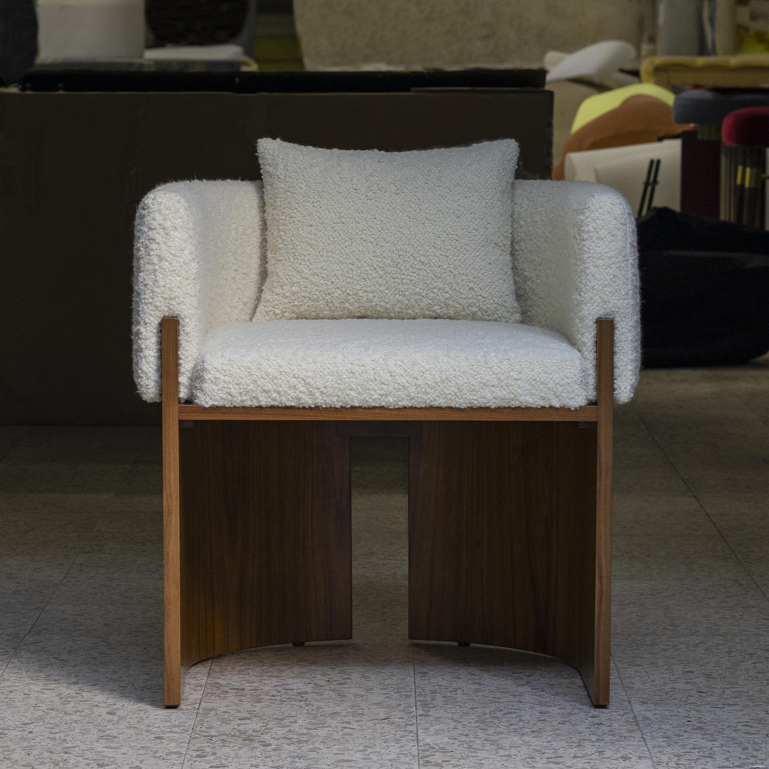 Julius Chair 10y, in Mutenye Wood by Duistt For Sale 1