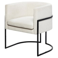 Julius Chair, Iron Lacquered Structure, Handcrafted in Portugal by Duistt