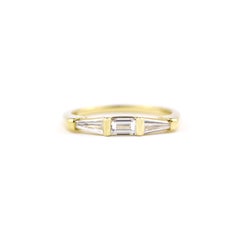 Julius Cohen Diamond Baguette Ring