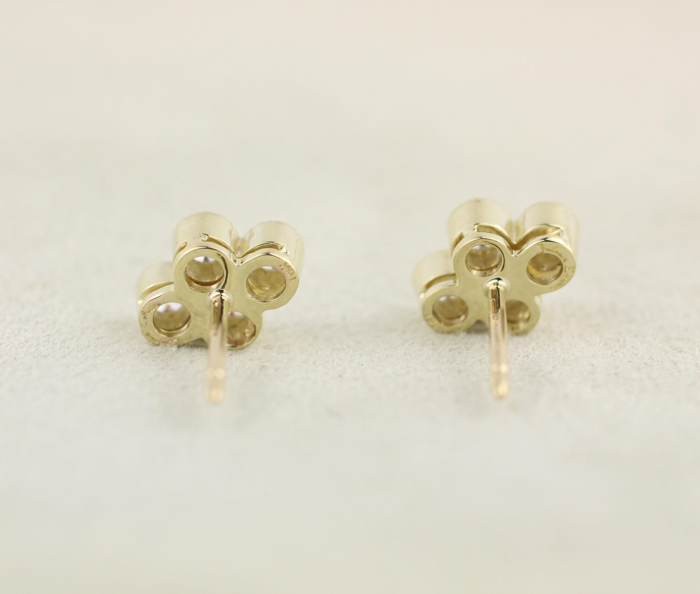 julius cohen yellow diamond earrings