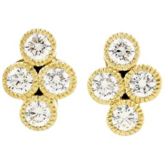 Julius Cohen Diamond Town Earrings