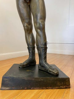 Life Size Bronze Sculpture by Julius Emil Epple C.1920