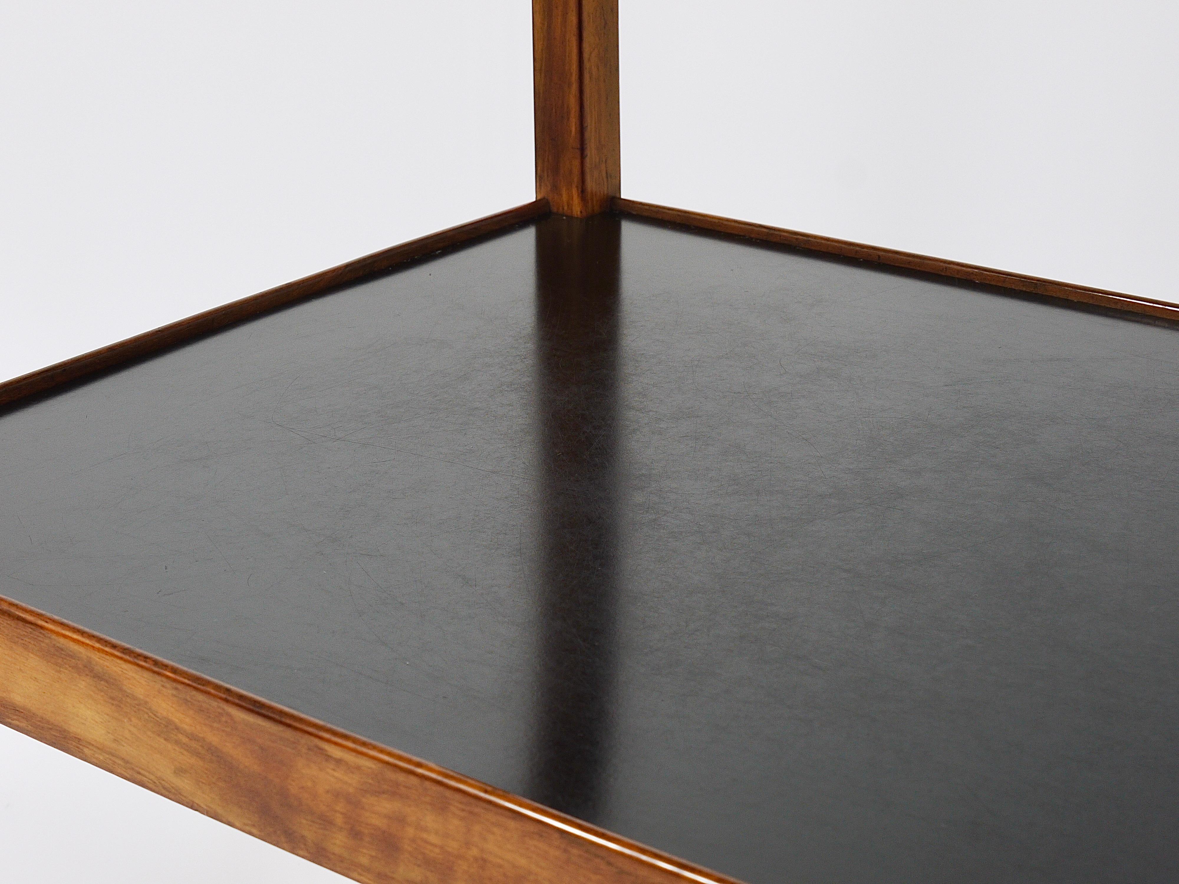 Julius Jirasek Werkstätte Hagenauer Bar Cart Serving Trolley, Vienna, 1930s 10