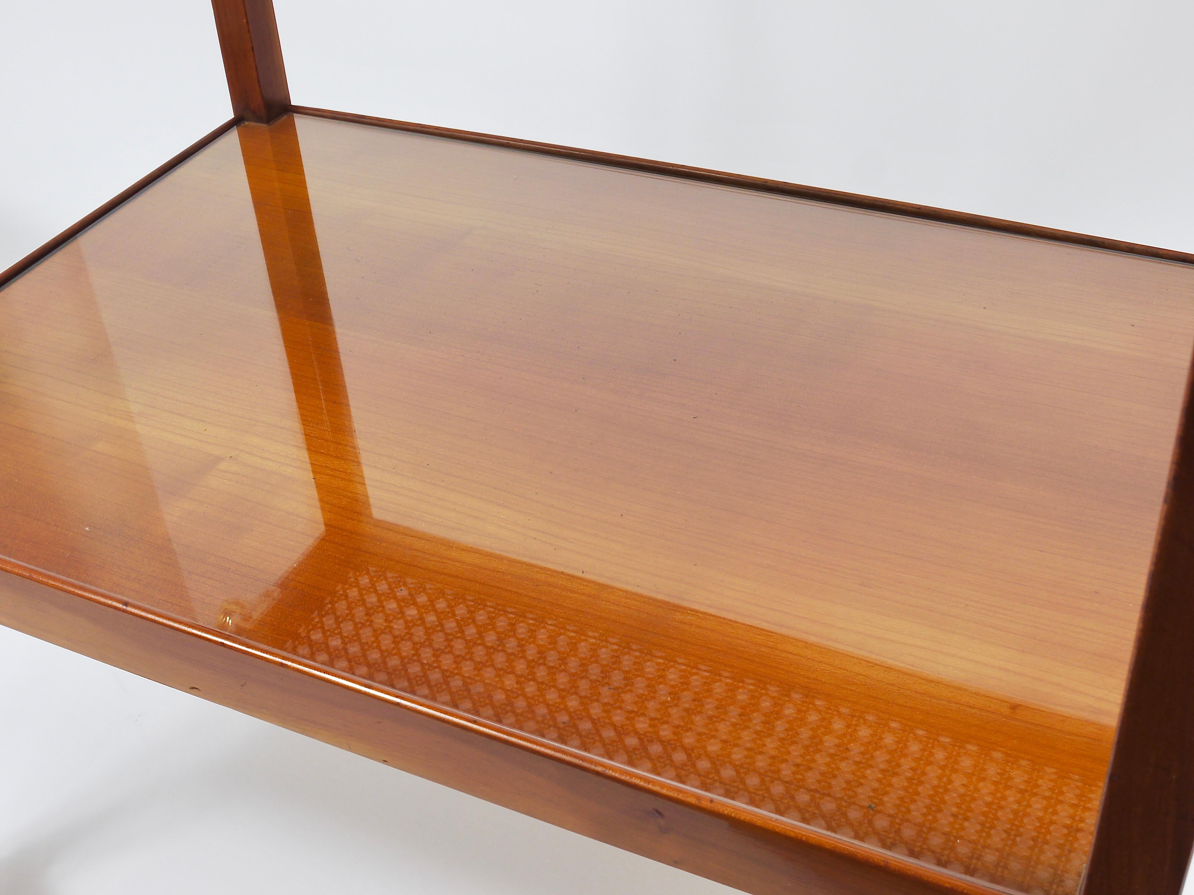 Julius Jirasek Werkstätte Hagenauer Bar Cart Serving Trolley, Vienna, 1930s For Sale 3