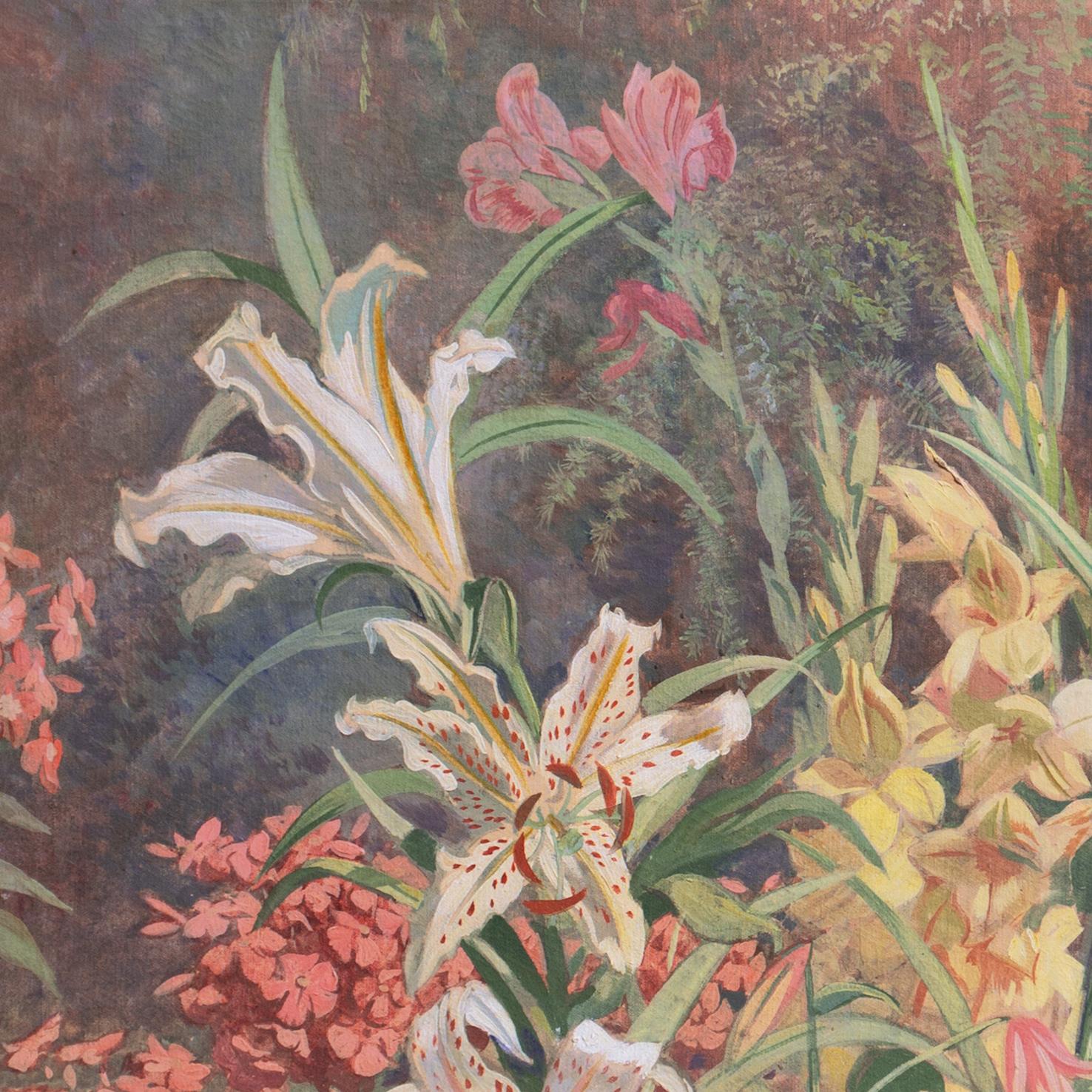'The Artist's Garden', Munich Academy, Art Institute of Chicago, PAFA, Corcoran For Sale 1