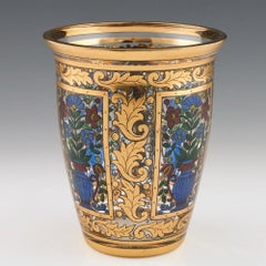 Julius Mulhaus or Hermann Pautsch Decorated Jugendstil Vase, circa 1910