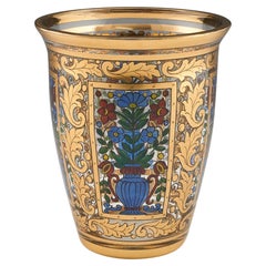 Vaso Jugendstil decorato Julius Mulhaus o Hermann Pautsch, circa 1910