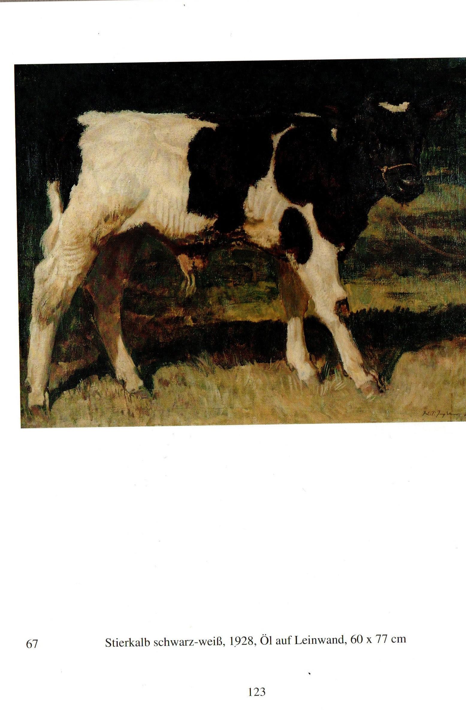 Antique Animal Painting 