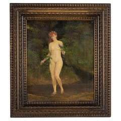 Julius Paulsen Danish Painting Oil on Canvas Framed