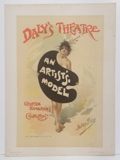 An artist's model.