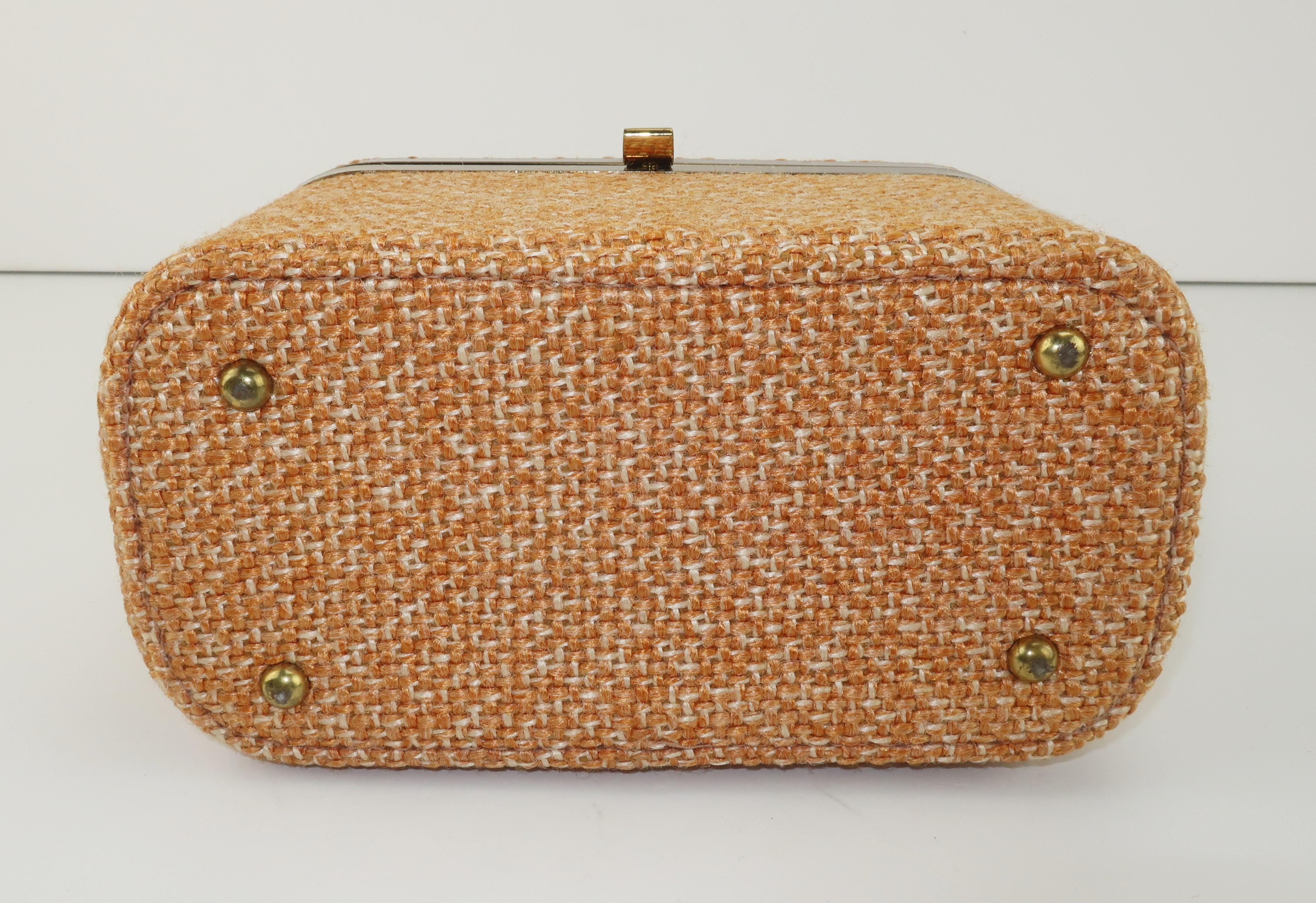 Women's Julius Resnick Tweed Box Handbag, 1960's