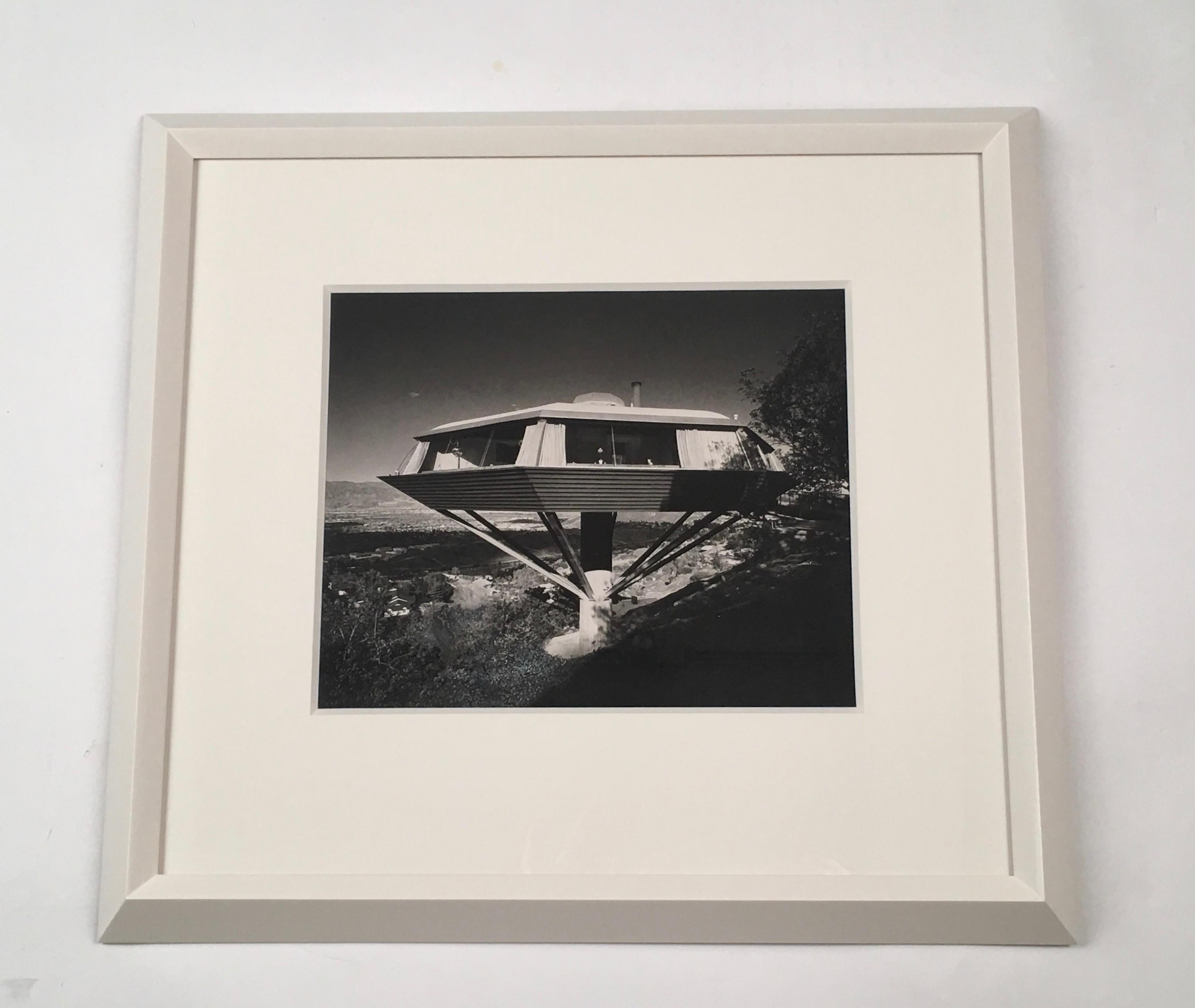 Mid-20th Century Original Julius Shulman Photograph of the Chemosphere by John Lautner