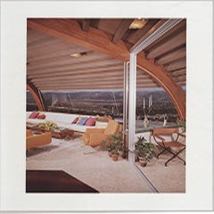 " The Malin Residence" The Chemosphere House. Hollywood Hills, Cal. John Lautner