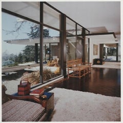 "Modern Architecture Interior" Los Angeles, California. Julius Shulman