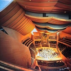"The Disney Concert Hall" Los Angeles, California. Frank Gehry