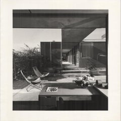 "The Julius Shulman Residence" Hollywood Hills, California. Raphael Soriano