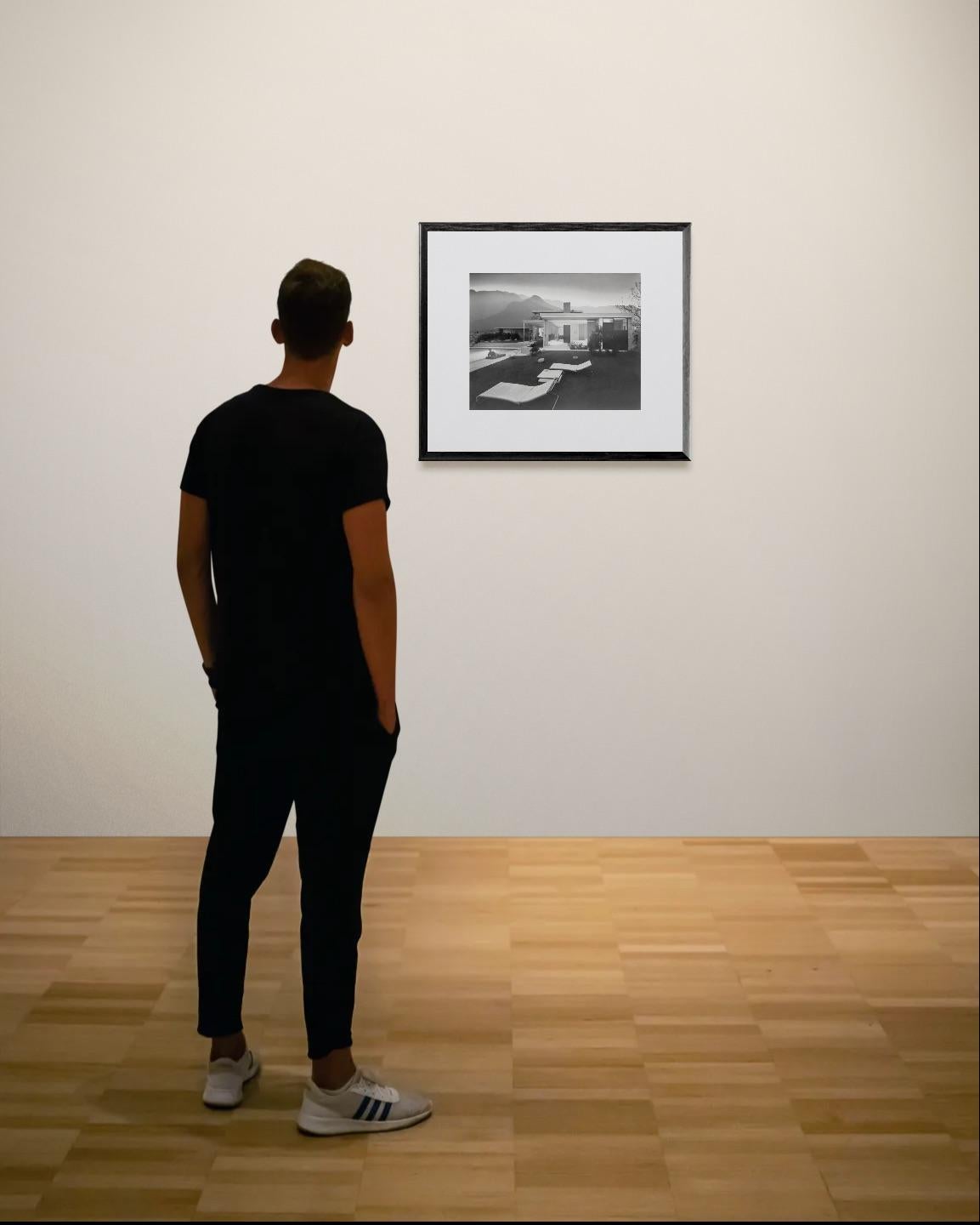 Das Kaufmann Desert House, 1947 (Palm Springs, Ca. Richard Neutra) (Moderne), Photograph, von Julius Shulman