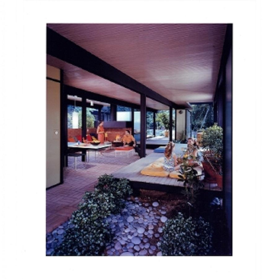 Julius Shulman Color Photograph - "The Mirman House".  Arcadia, California. C. Buff, C. Straub & D. Hesman
