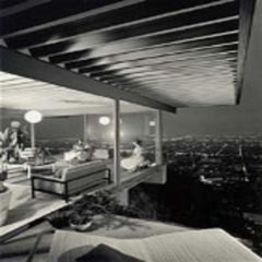 The Stahl Case Study House #22, Two Girls. Los Angeles. Architect: Pierre Koenig