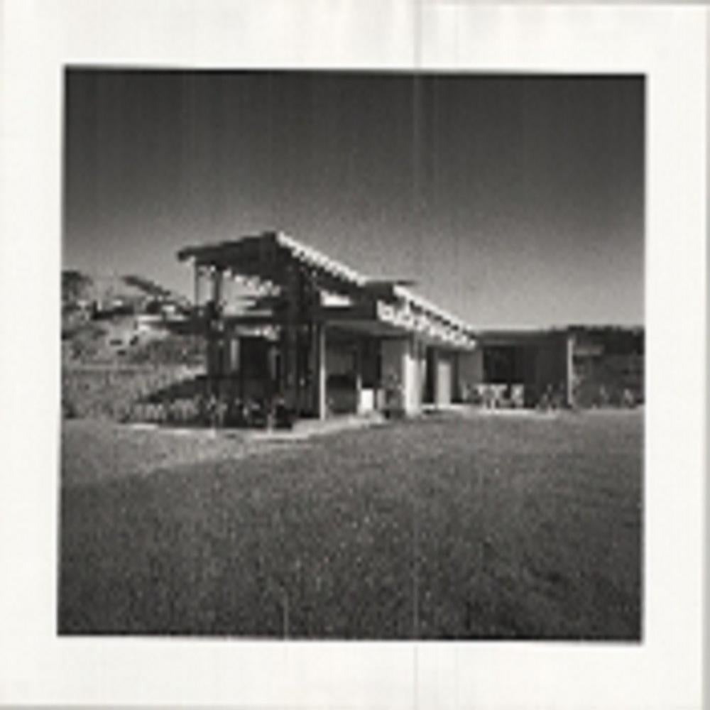 Julius Shulman Black and White Photograph - "The Steeves House". Brentwood, California. Frank O. Gehry