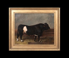 Retrato De Toro Holstein, Siglo XIX   de Julius von Blaas (1845-1922)