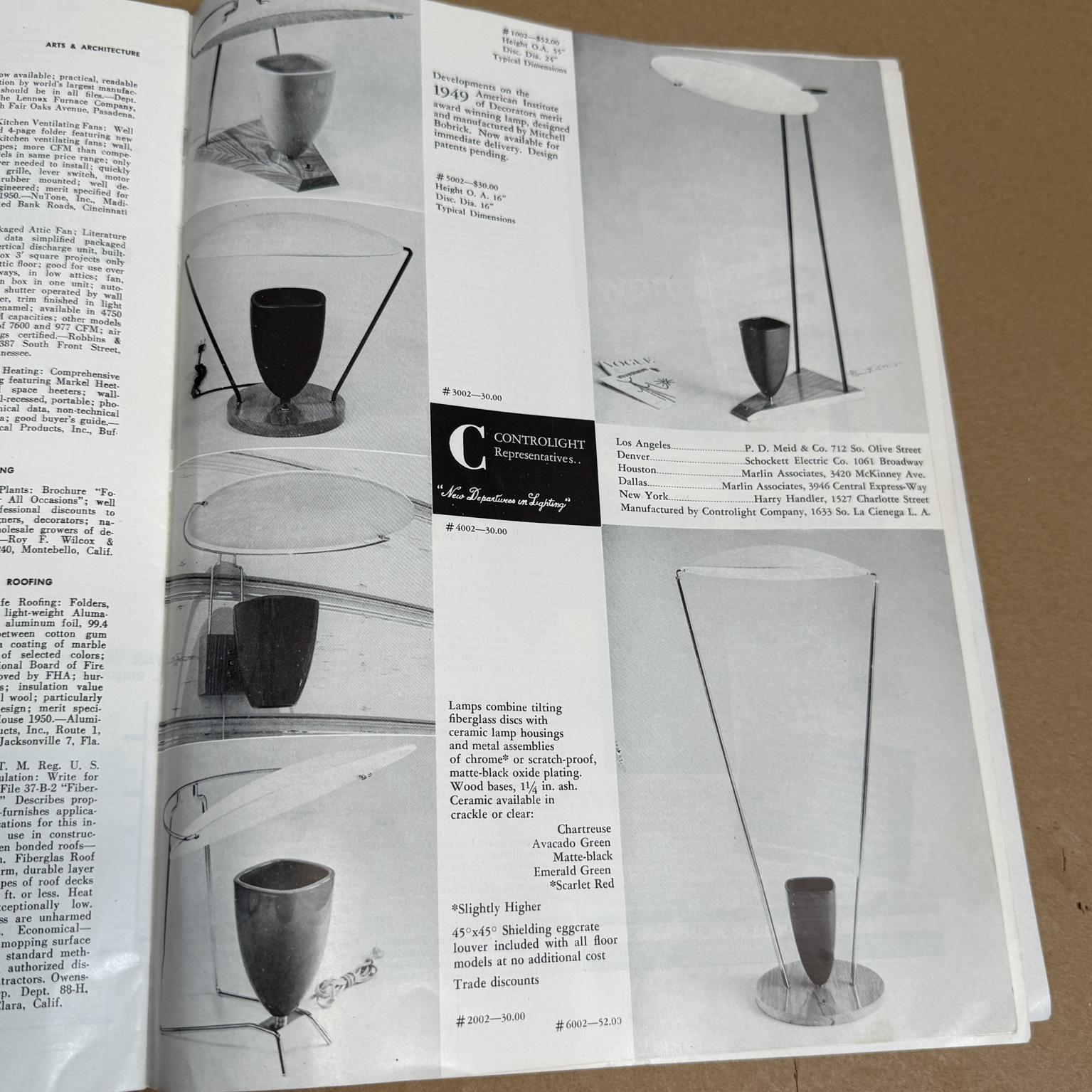 July 1951 Arts & Architecture Magazine John Entenza For Sale 6