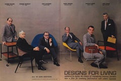 July 1961 Playboy Magazine f/t Masters of Midcentury Design Eames Saarinen