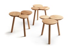 July Hocker aus Eiche von Nao Tamura