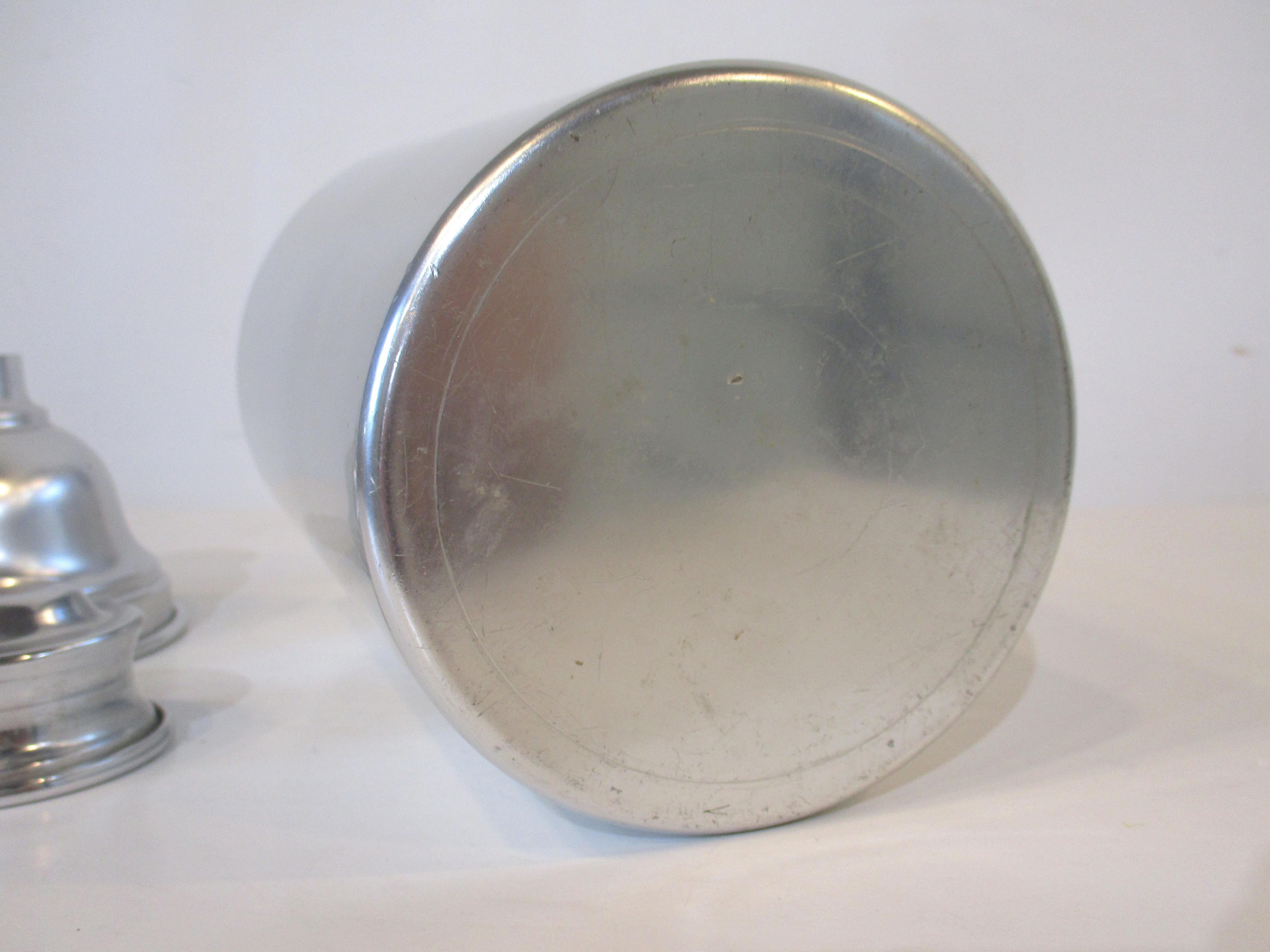 American Jumbo Aluminum Kensington Ware styled Cocktail Shaker For Sale