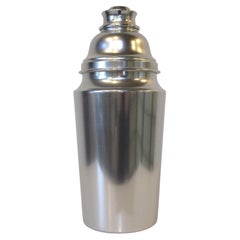 Vintage Jumbo Aluminum Midcentury Cocktail Shaker in the Style of Kensington Ware