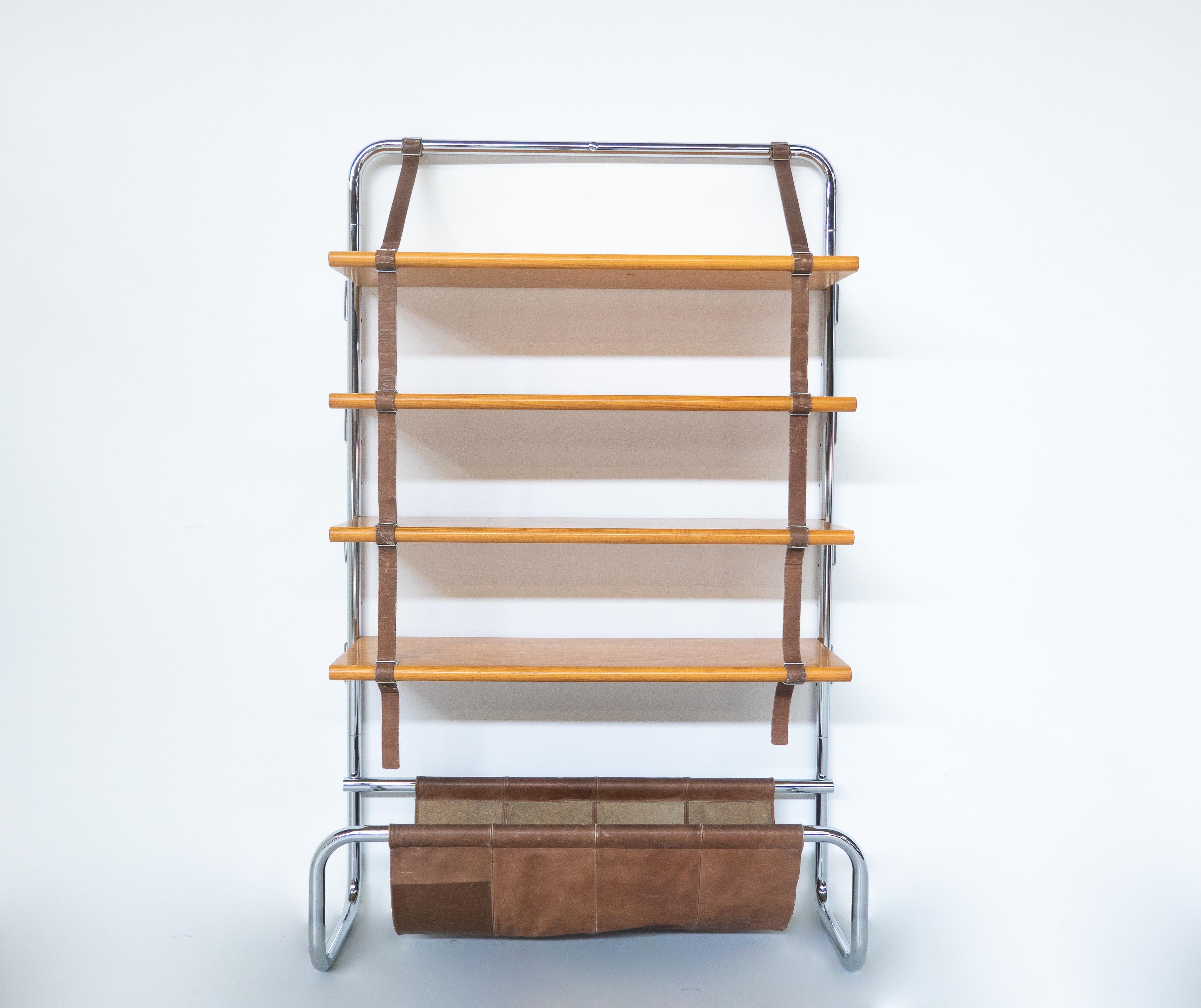 Jumbo Bookcase by Luigi Massoni for Poltrona Frau, Italy, 1970s For Sale 2
