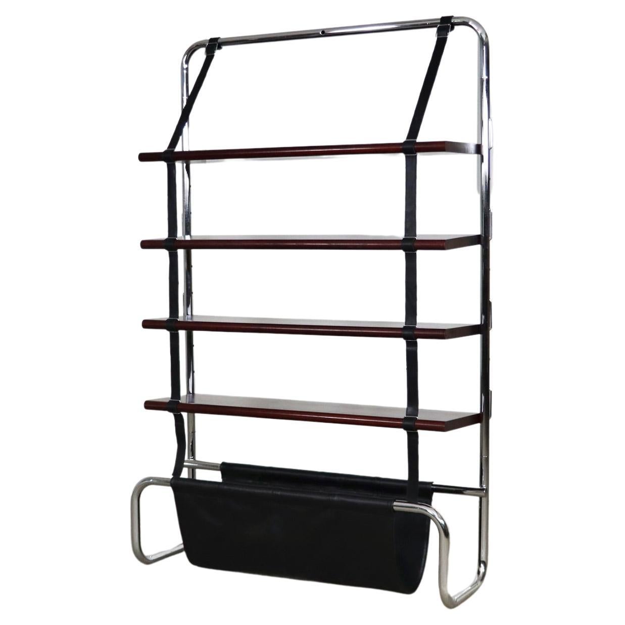 Jumbo Bookcase by Luigi Massoni for Poltrona Frau, Italy, 1970s For Sale