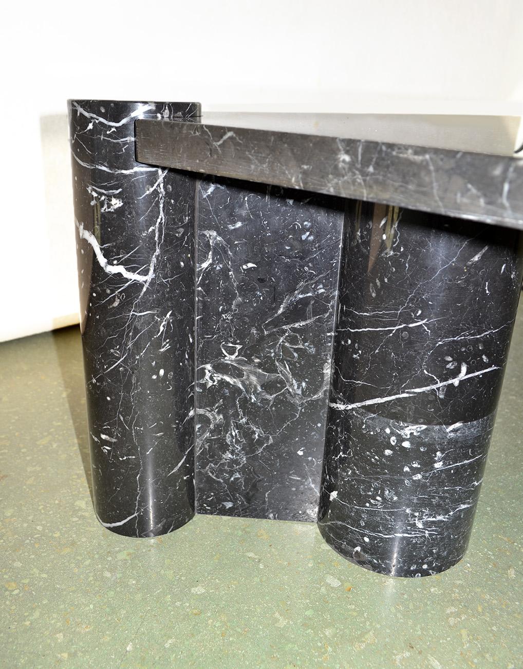 Table basse Jumbo par Gae Aulenti pour Knoll Marbre noir années 1960 en vente 3