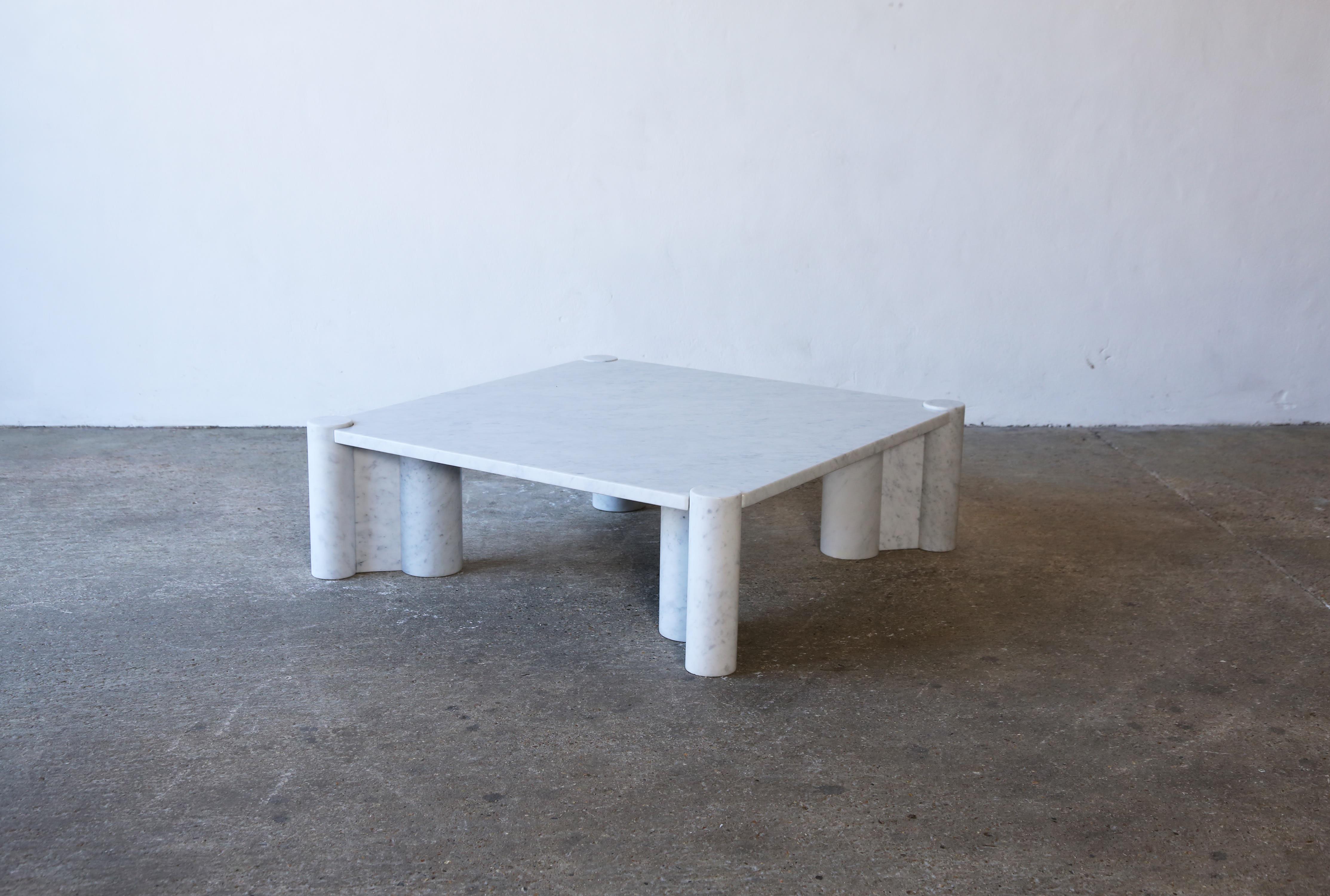 Marble Jumbo Coffee Table by Gae Aulenti for Knoll International, Italy, circa 1960s For Sale