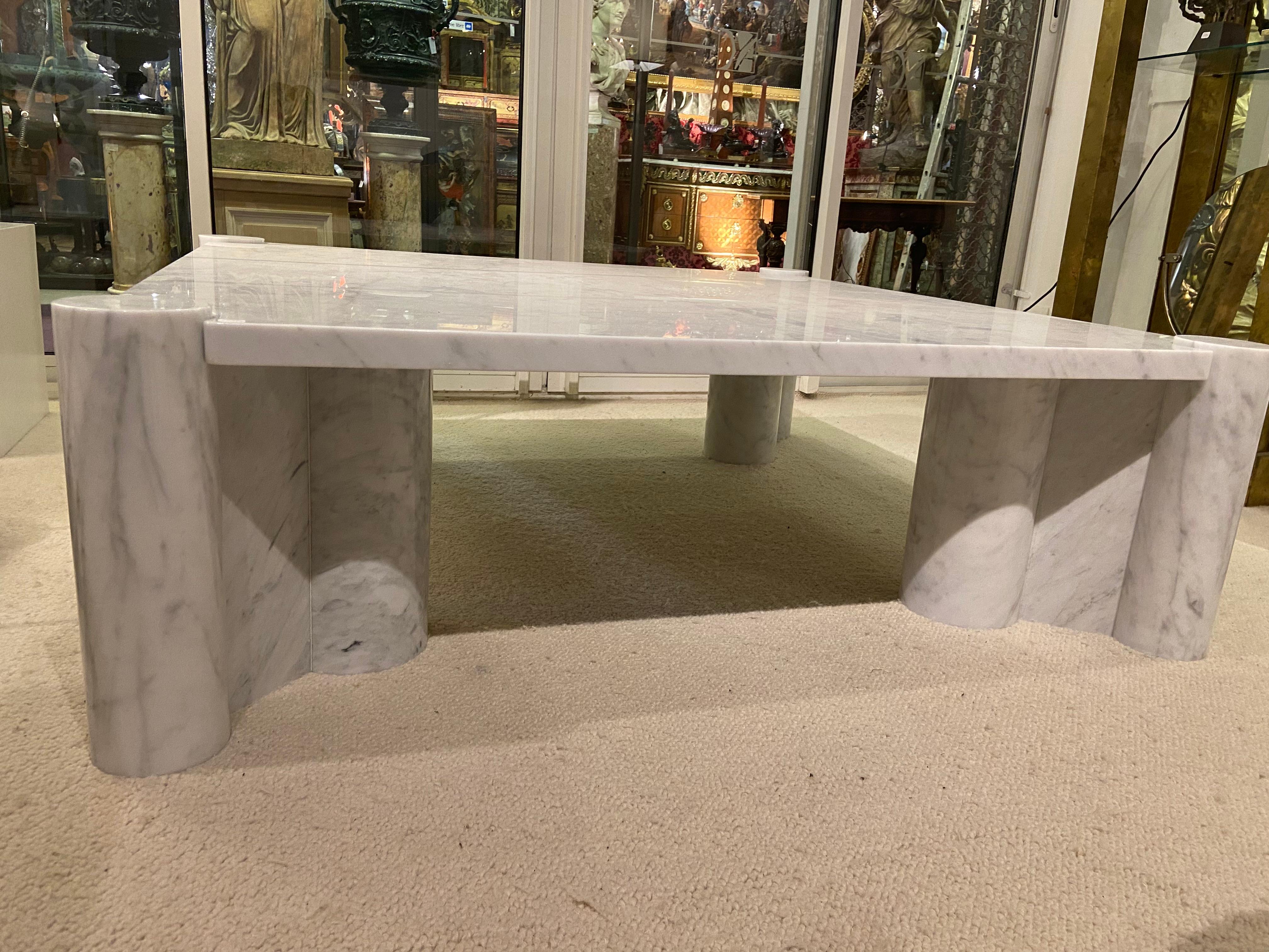Table basse Jumbo par Gae Aulenti, Italie 1965 Bon état - En vente à Saint-Ouen, FR