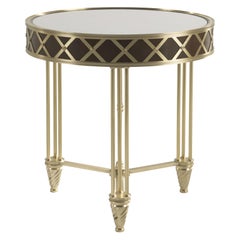 Jumbo Collection Cassis Side Table in Casted Brass