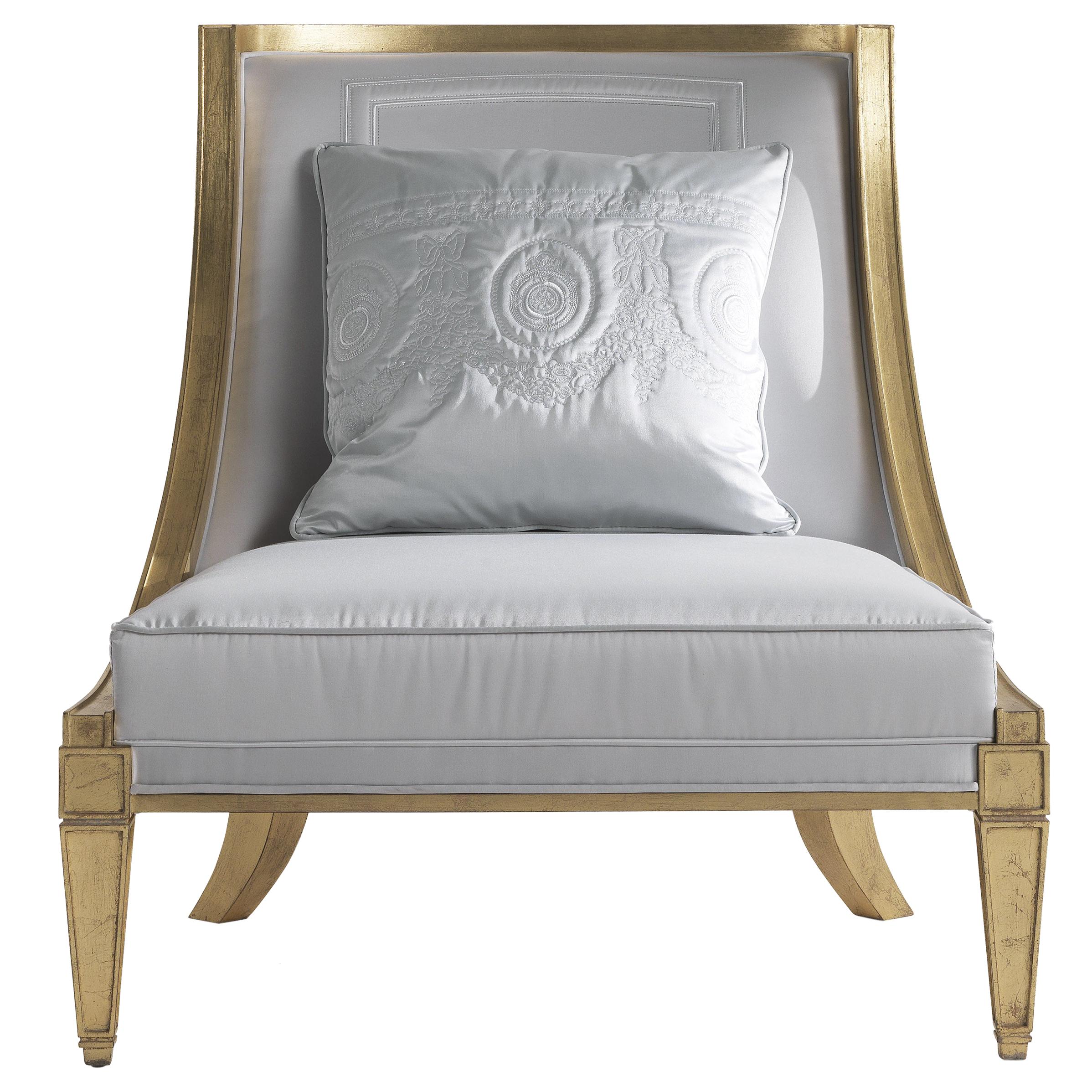 21st Century Fragonard Armchair in Fabric For Sale