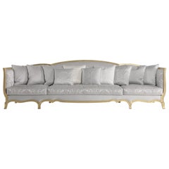 21st Century Grandcamée 3-Sitzer Sofa in Stoff