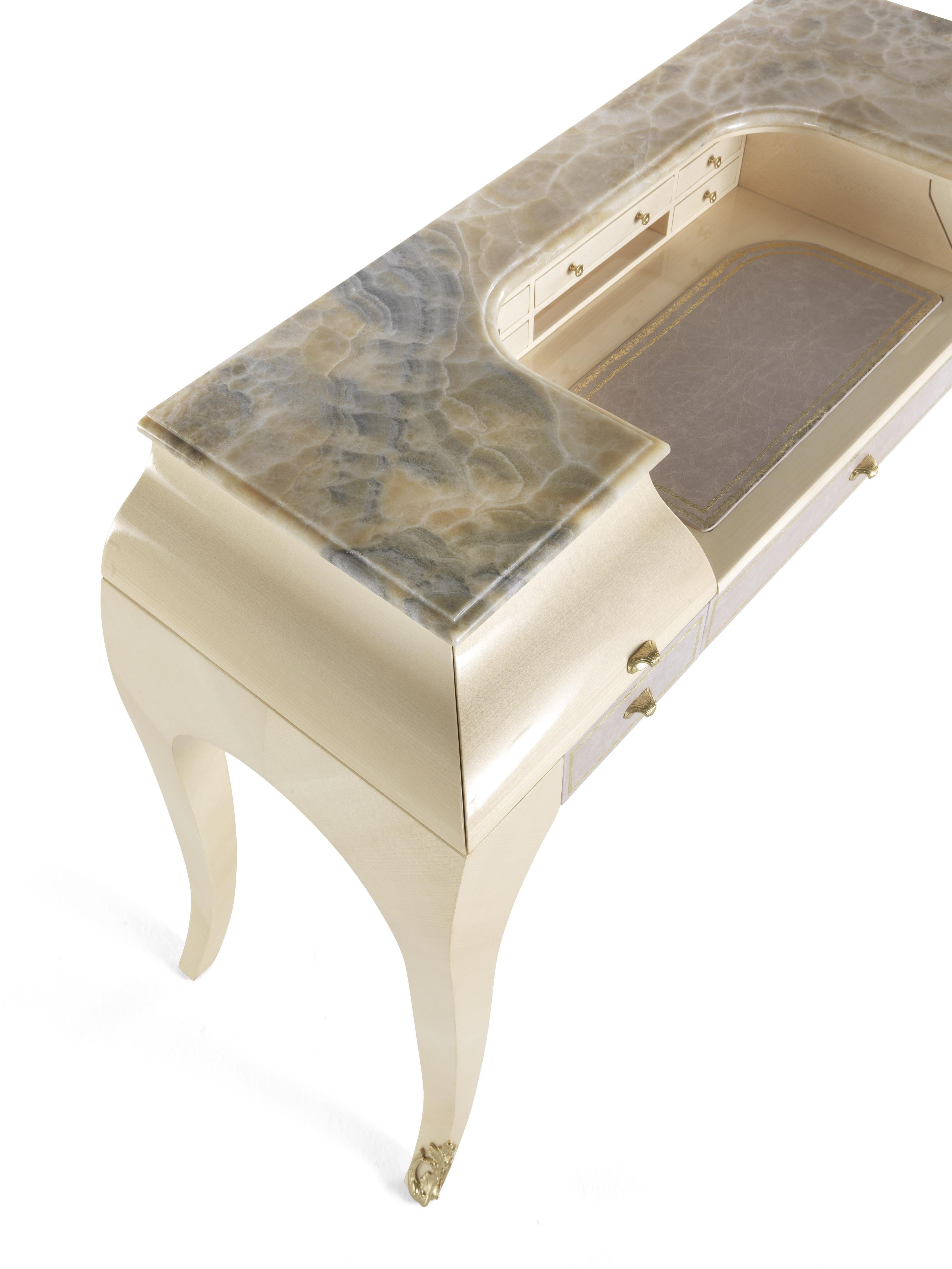 21st Century Madeleine Dressing Table in Wood  In New Condition For Sale In Cantù, Lombardia