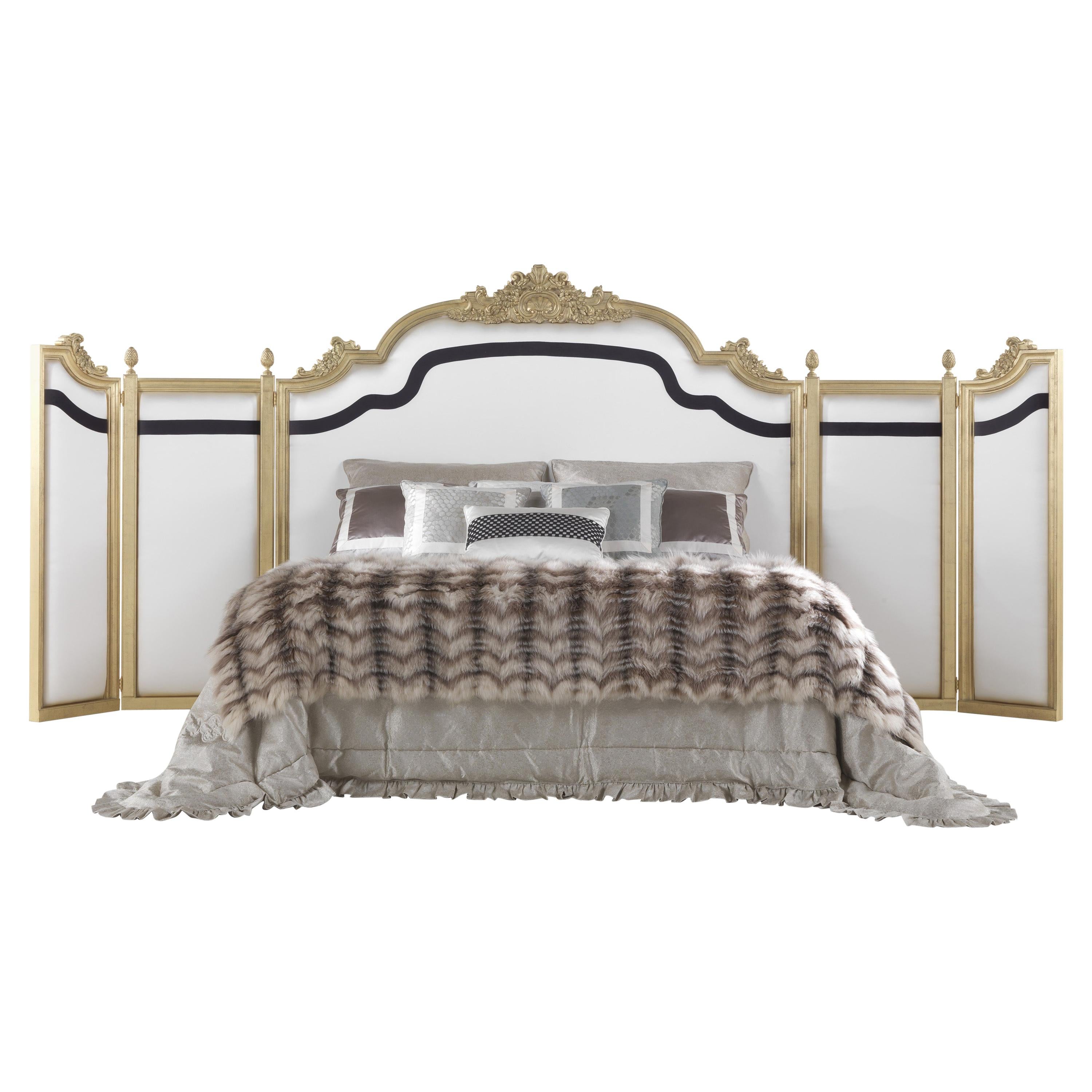 Jumbo Collection Orpheus Bed in Wood and Fabric