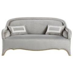 21st Century Pegaso 2-Seater Sofa in Velvet