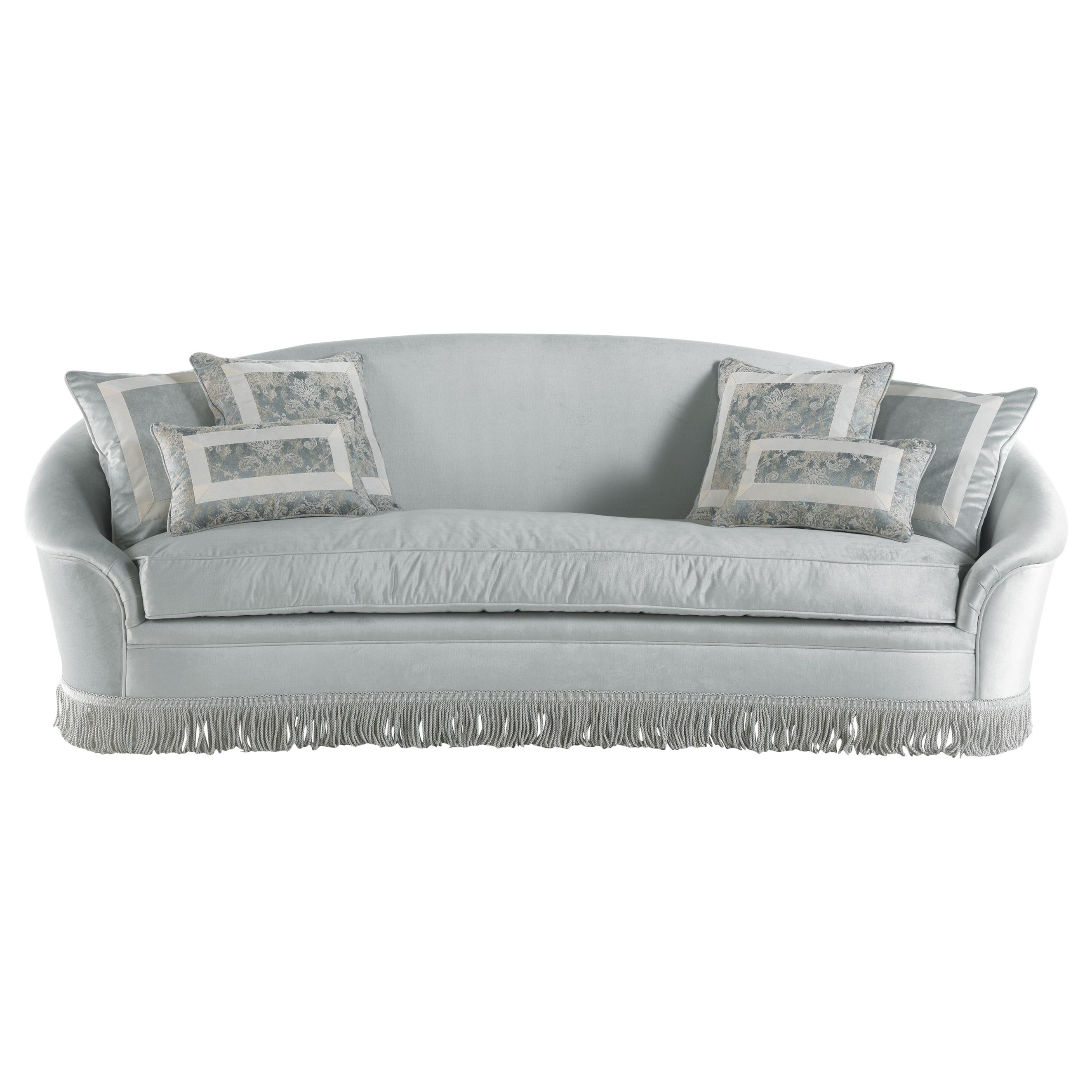 21st Century Pleasure 3-Sitzer Sofa aus Samt